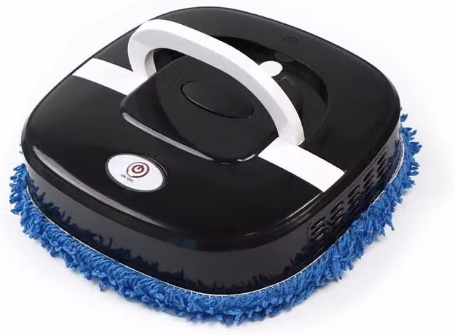 SPETLEK Automatic Floor Mopping Robot in Black