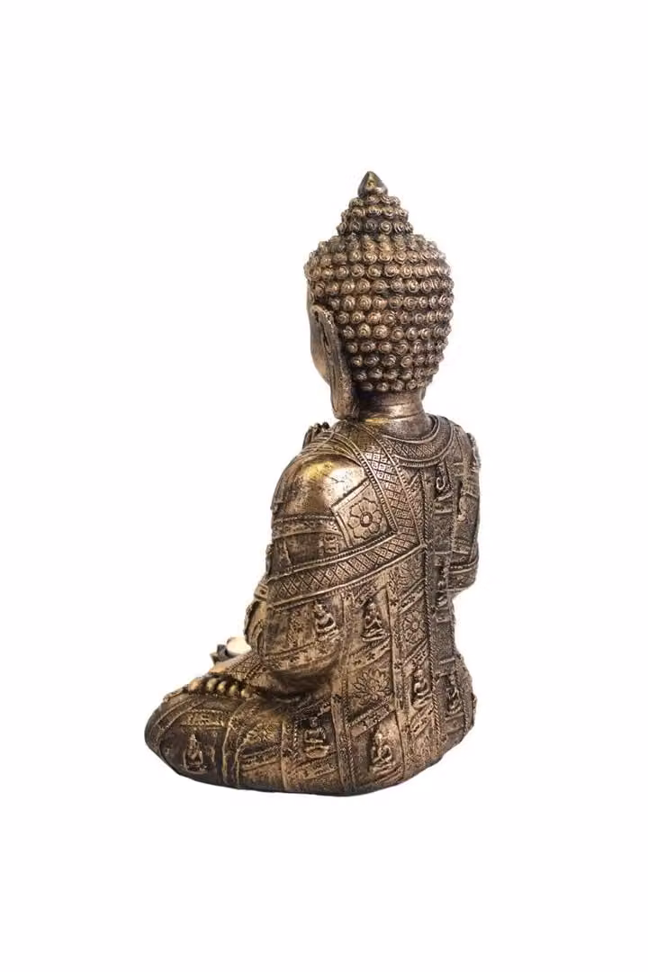 KDMD Large Buddha Tealight Holder in Bronze Metal – 2