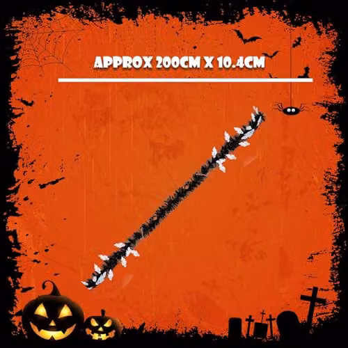 VFM e-Store Multicolour Ghost Halloween Tinsel Party Decoration – 3