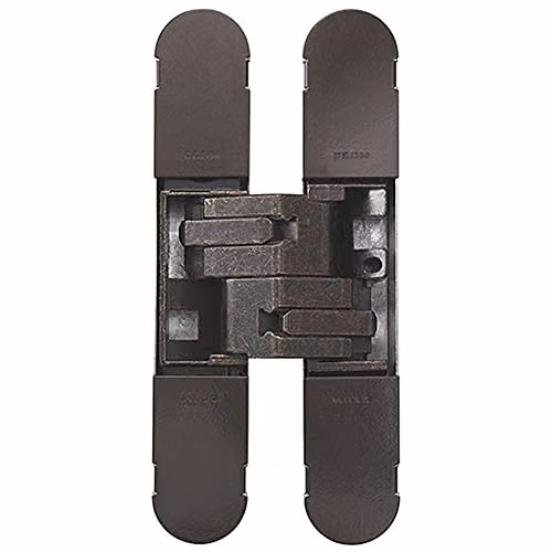 Loops Adjustable Medium Duty Concealed Cup Hinge, Brass Bronzed, 100 x 22 mm – 1