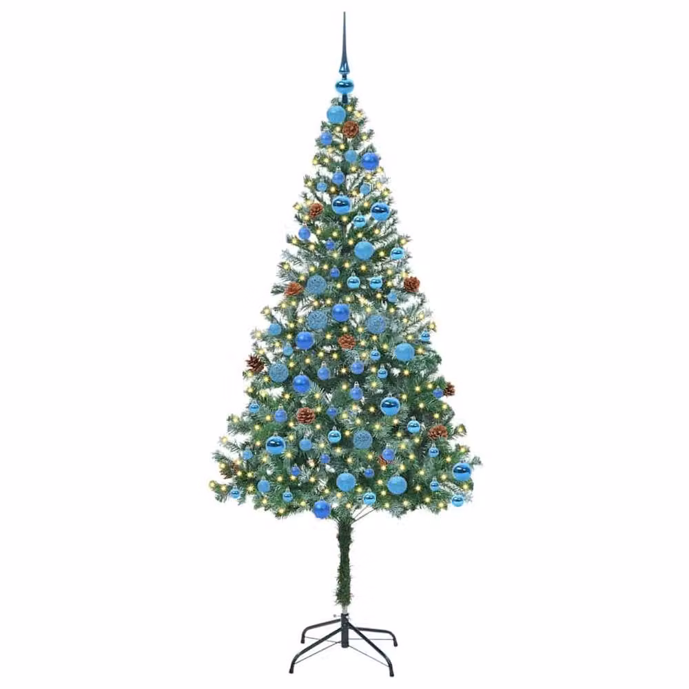 Berkfield Home Artificial Green Christmas Tree with Stand, Height: 180 cm – 3