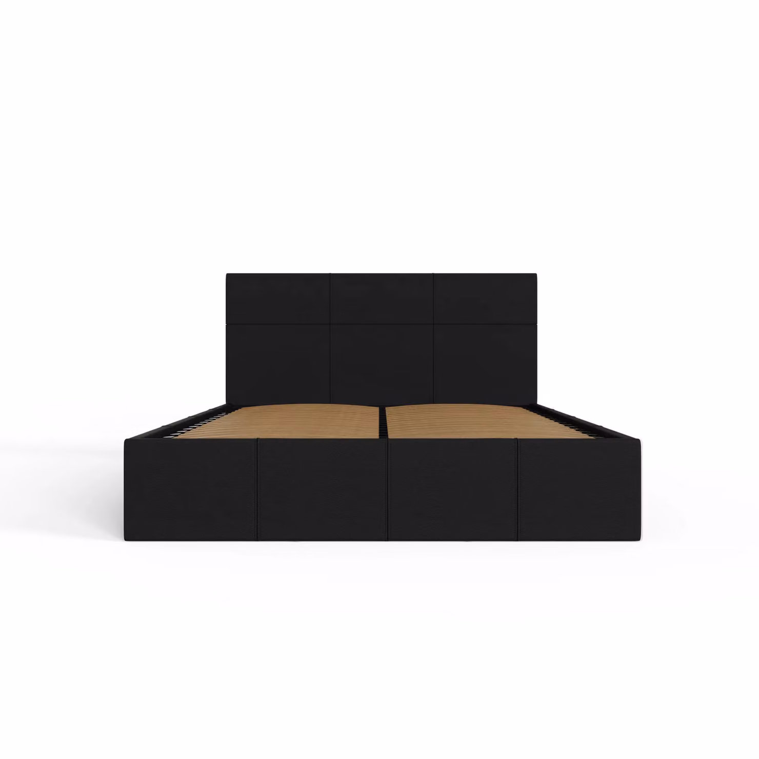 GFW Modern Upholstered Side Lift Ottoman Storage Bed in Black, 180 x 200 cm – 4