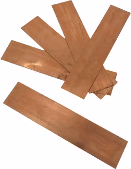 Coppa Gutta Perforated Copper Roof Ridge Strap, Bronze