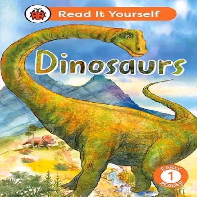 Ladybird Dinosaurs: Read It Yourself Level 1 Early Reader Hardback Book, Multicolour