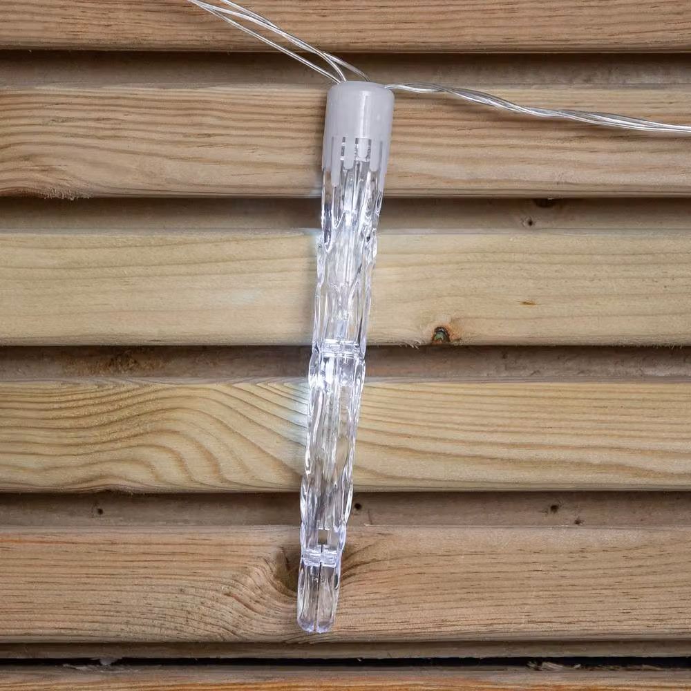 Samuel Alexander 6.9m Icicle Christmas Chaser Lights with 72 Cool White LEDs – 2