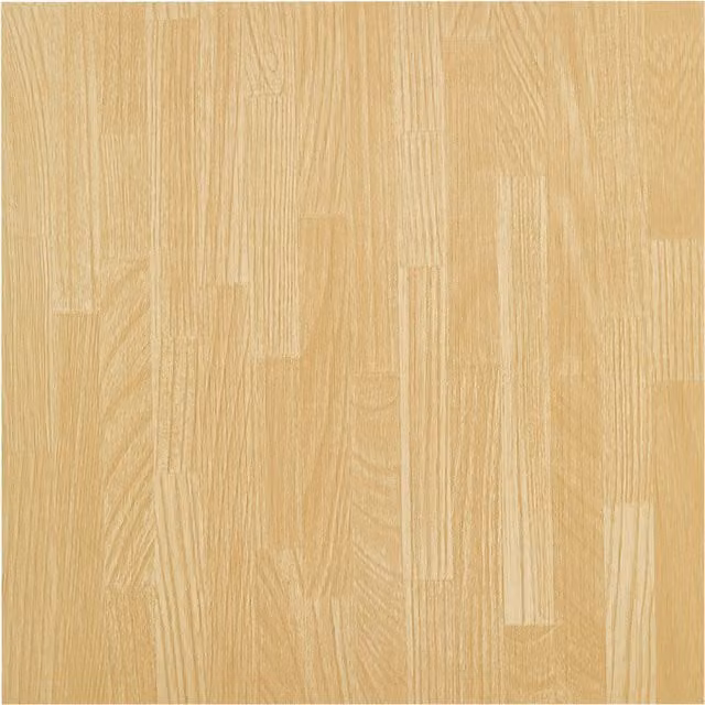 Darphe Self Adhesive Wood Effect Vinyl Flooring Set, Beige and Brown, 10 Pack