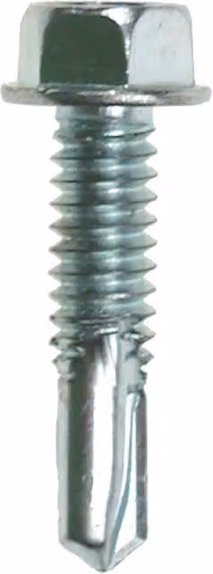 Jcp Fixings Self-Drilling Screws, Grey, 4.2 x 19mm, Box of 200