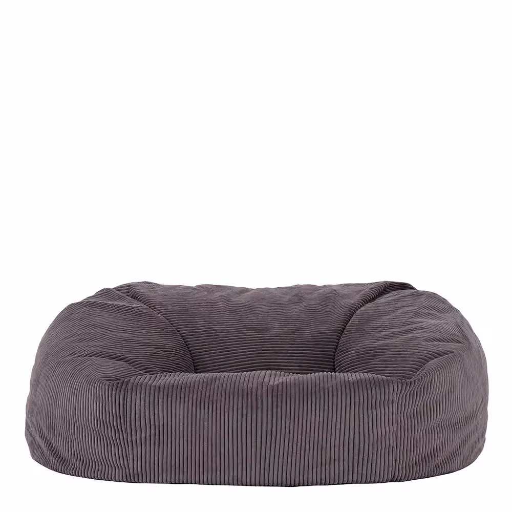 ICON Soul Giant Corduroy 2-Seater Bean Bag Chair in Grey – 4