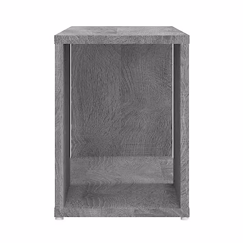 vidaXL Modern Grey TV Cabinet in Engineered Wood W/D/H: 60 x 24 x 32 cm – 3