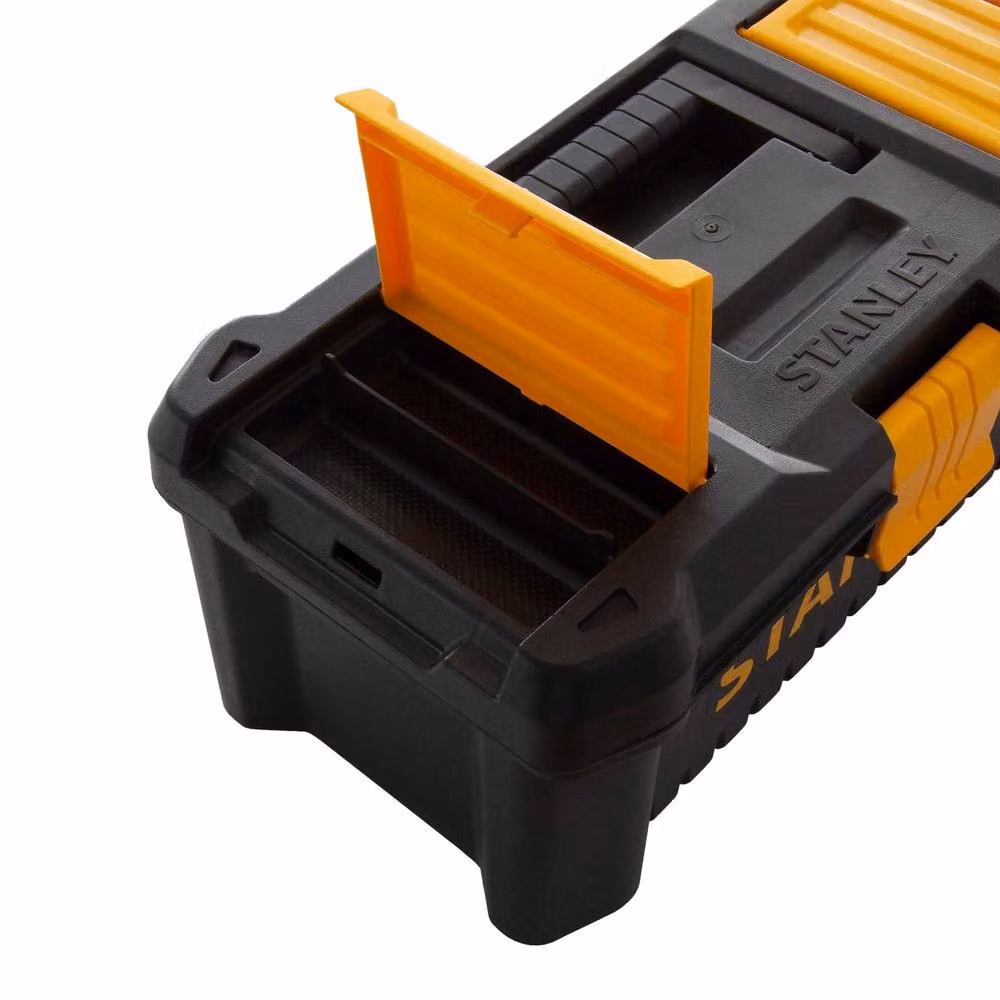 Stanley Essential Plastic Tool Box with Inserts, Black – 3