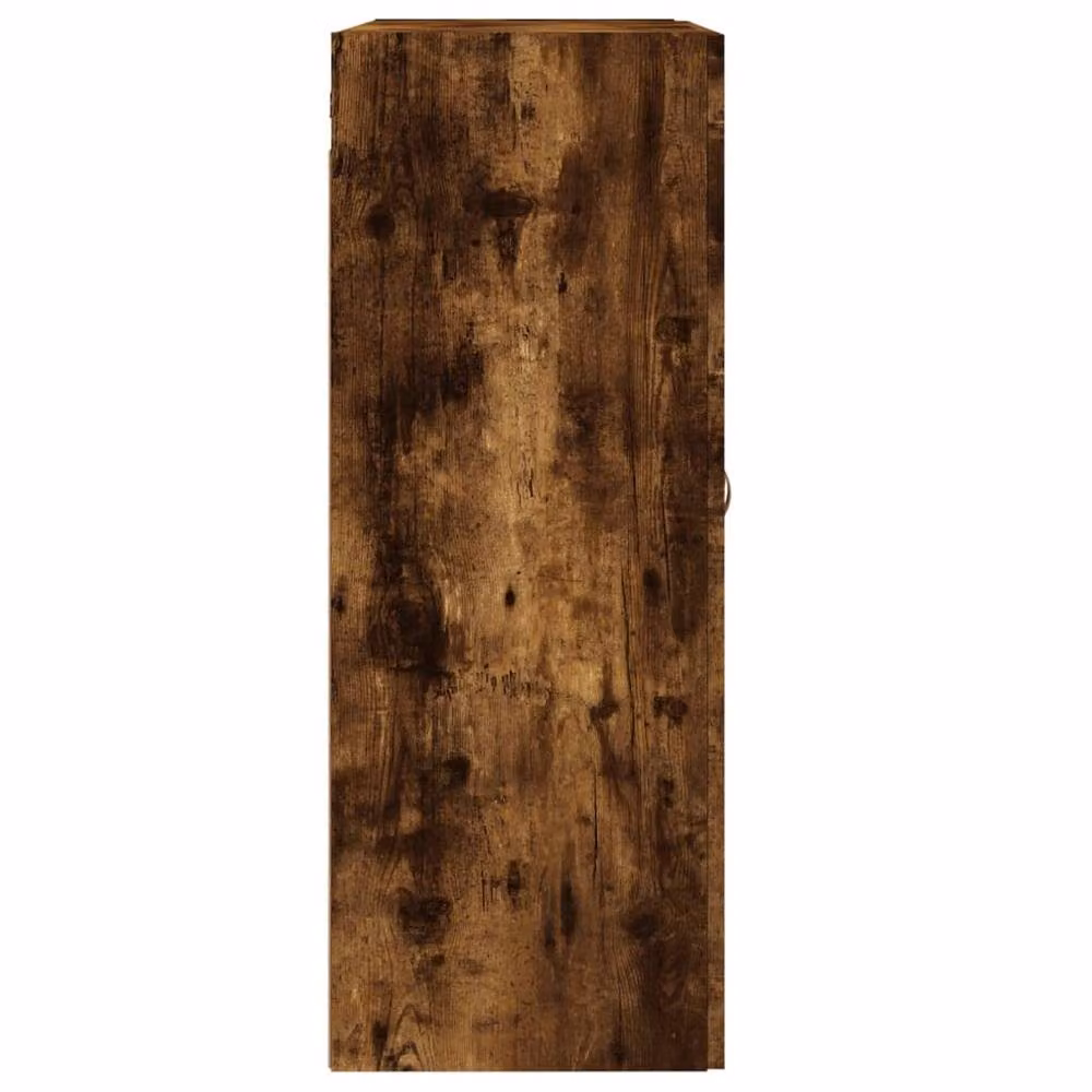 Berkfield Home Wall Mounted Smoked Oak Cabinet in Brown, W/D/H: 69.5 x 34 x 90 cm – 4