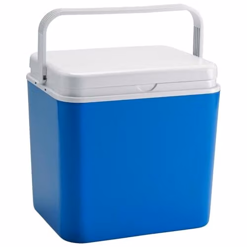 Harbour Housewares 30L Insulated Cool Box in Blue