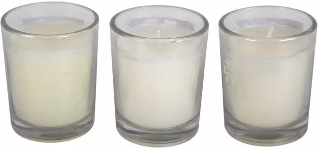 Something Different Gnome Sweet Gnome White Votive Candle Set (Pack of 3)
