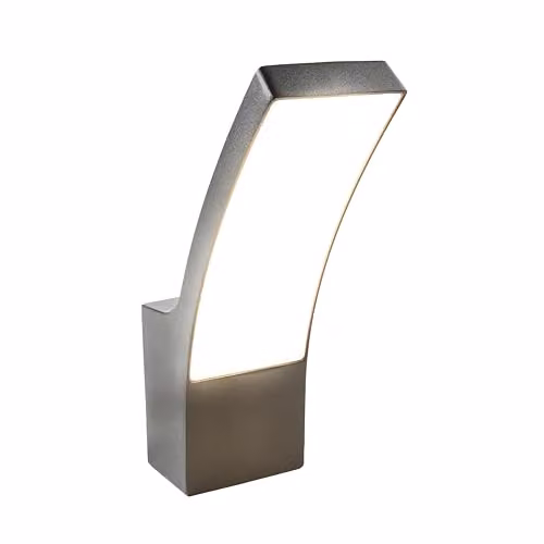 CGC Lighting Modern Black Aluminium LED Outdoor Wall Light with IP54 Rating – 2