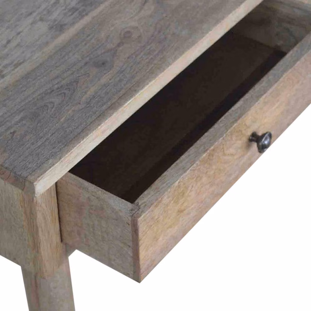 Wyld Haus Bevagna 2 Drawer Mango Wood Console Table in Brown W/D/H: 126 x 40 x 78 cm – 3
