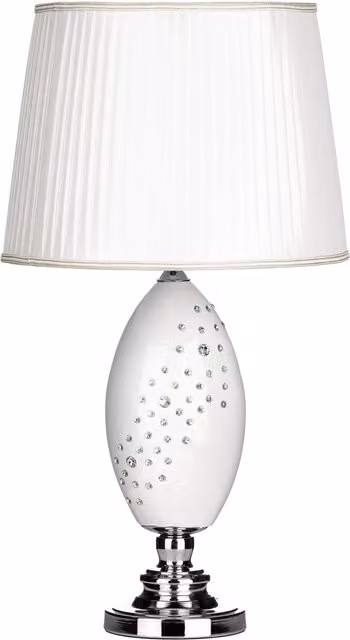 Orsina Maisy Table Lamp in Silver or White