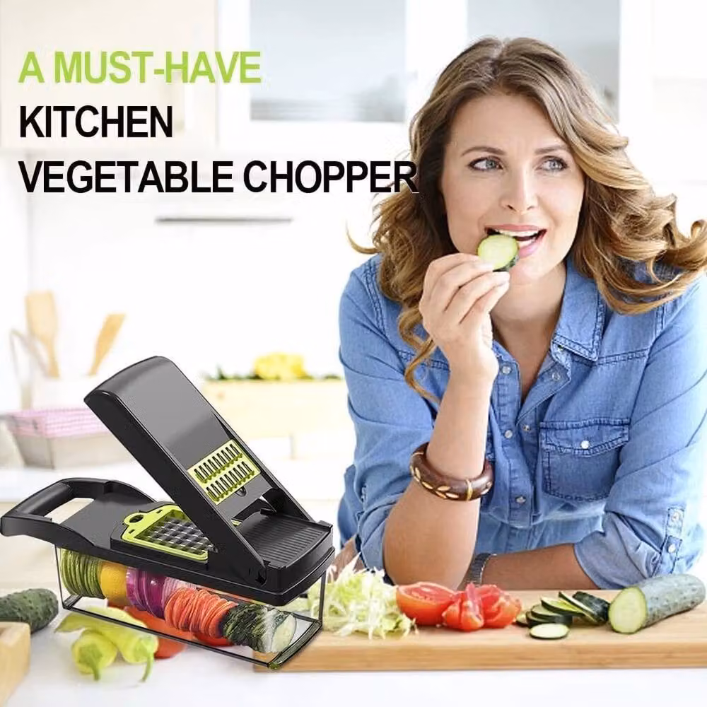 PAWNORA 16 in 1 Vegetable Chopper and Spiralizer in Grey – 5