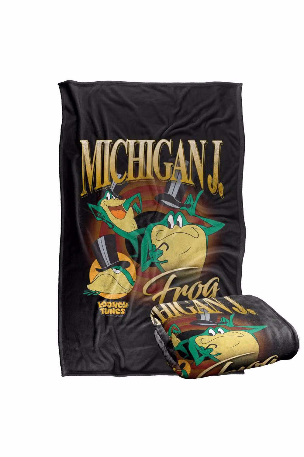 LOGOVISION Looney Tunes Michigan J Frog Super Soft Fleece Throw Blanket, Multicolour, W: 152 cm, D: 127 cm – 7