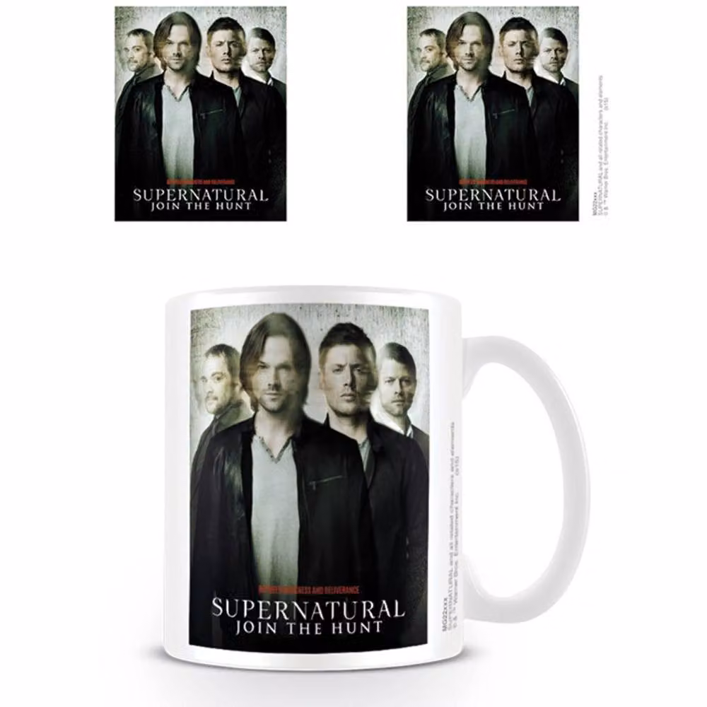 Supernatural Join The Hunt Ceramic Mug in White – 3