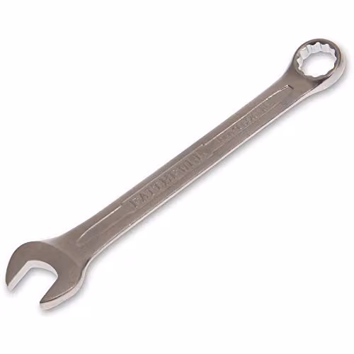 Faithfull Chrome Vanadium Combination Spanner, 30mm, Silver