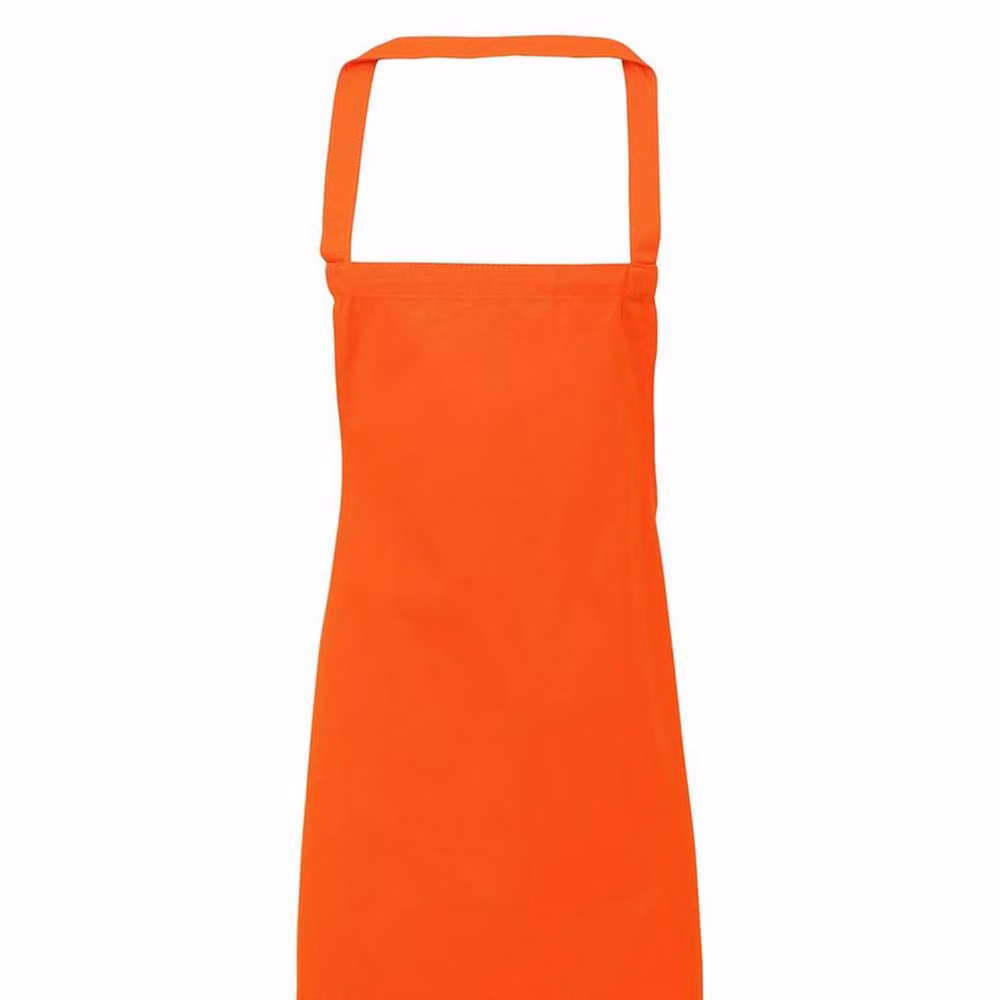Premier Cotton Bib Apron in Orange – 2