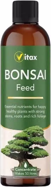 Vitax Bonsai Liquid Feed 250ml and Bonsai Feed 200g