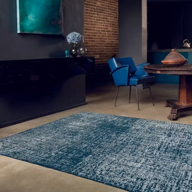 The Rug Shop UK Modern Abstract Green Machine Woven Area Rug, W: 160 cm, L: 230 cm – 1