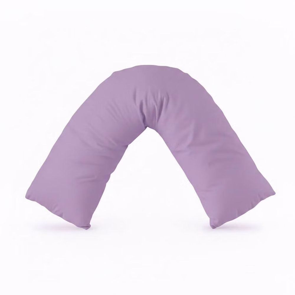 Snug City V Shape Maternity Pillowcase in Purple Polycotton – 2