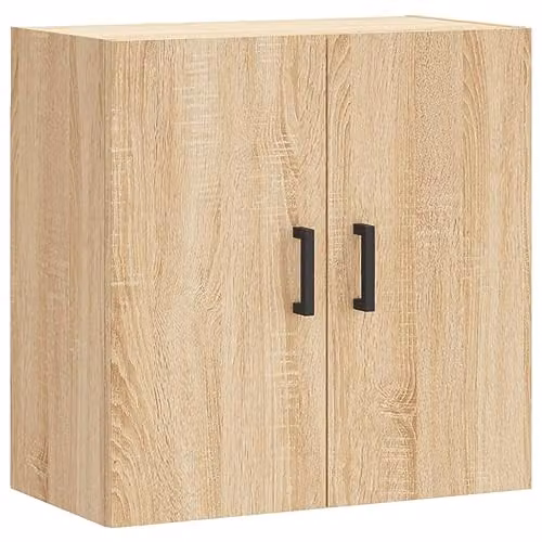 vidaXL Modern Wall Cabinet in Oak Brown, W/D/H: 60 x 31 x 60 cm