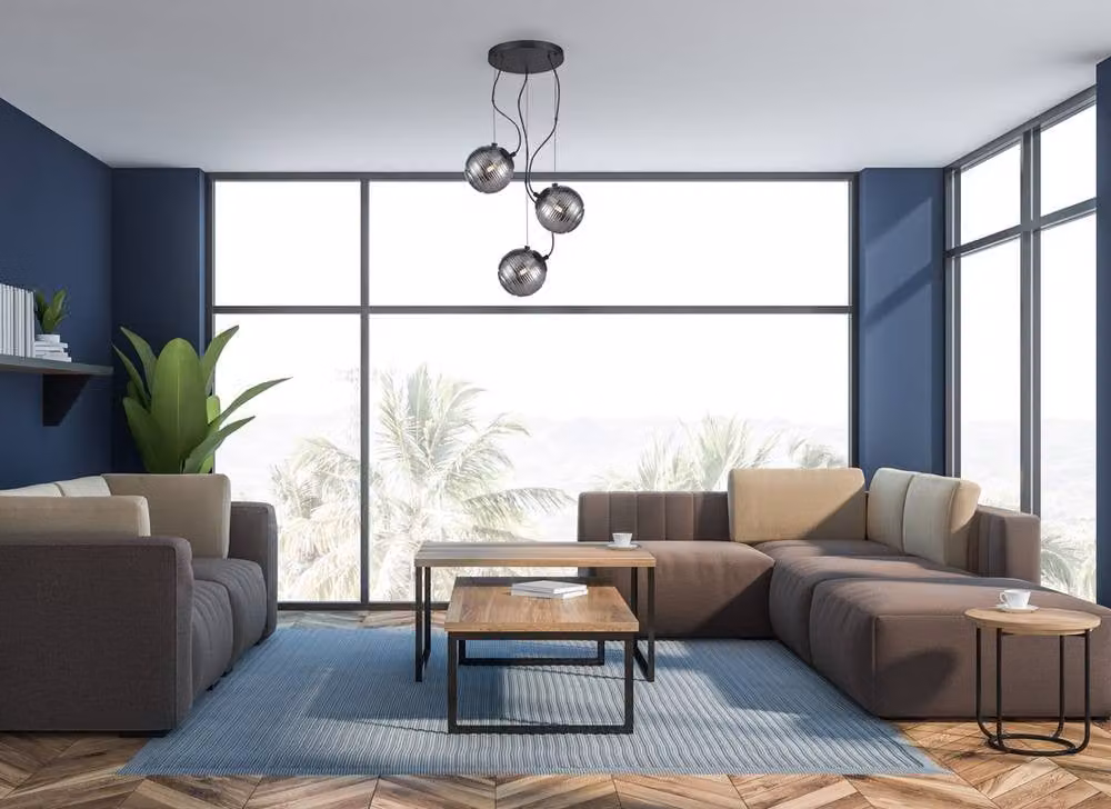 Netlighting Perona Cluster Pendant Ceiling Light in Matt Black with 3xG9 Spheres – 2