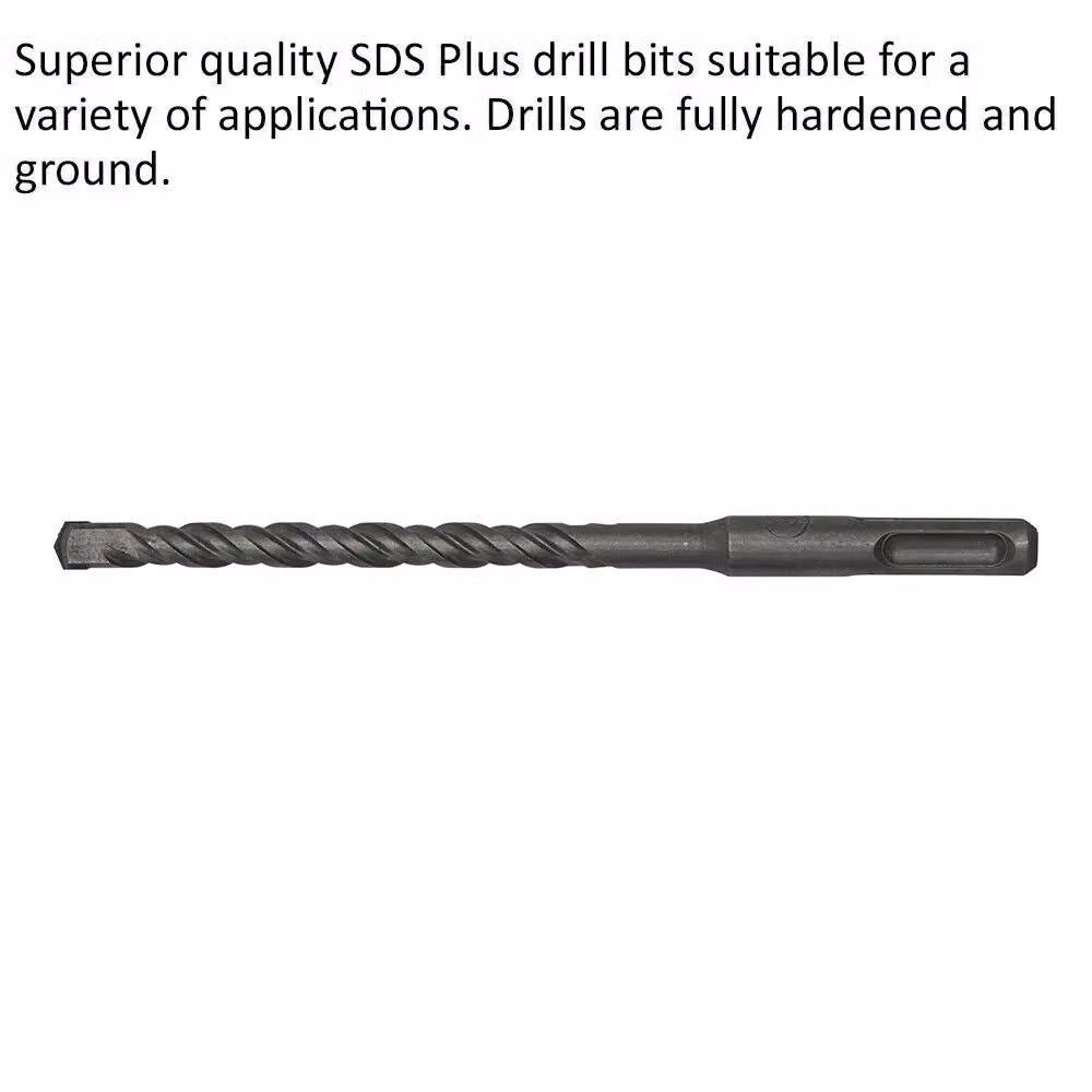 Loops SDS Plus Drill Bit, Grey and Multicolour, Diameter: 8 mm, Length: 160 mm – 2