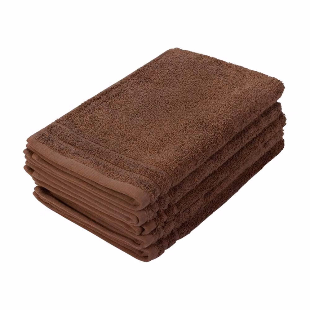 ARTG Brown Fluffy Cotton Terry Guest Towel – 2