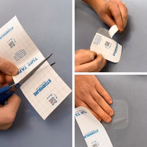 Stormsure Waterproof Self-Adhesive Repair Tape, Clear, 2m – 3
