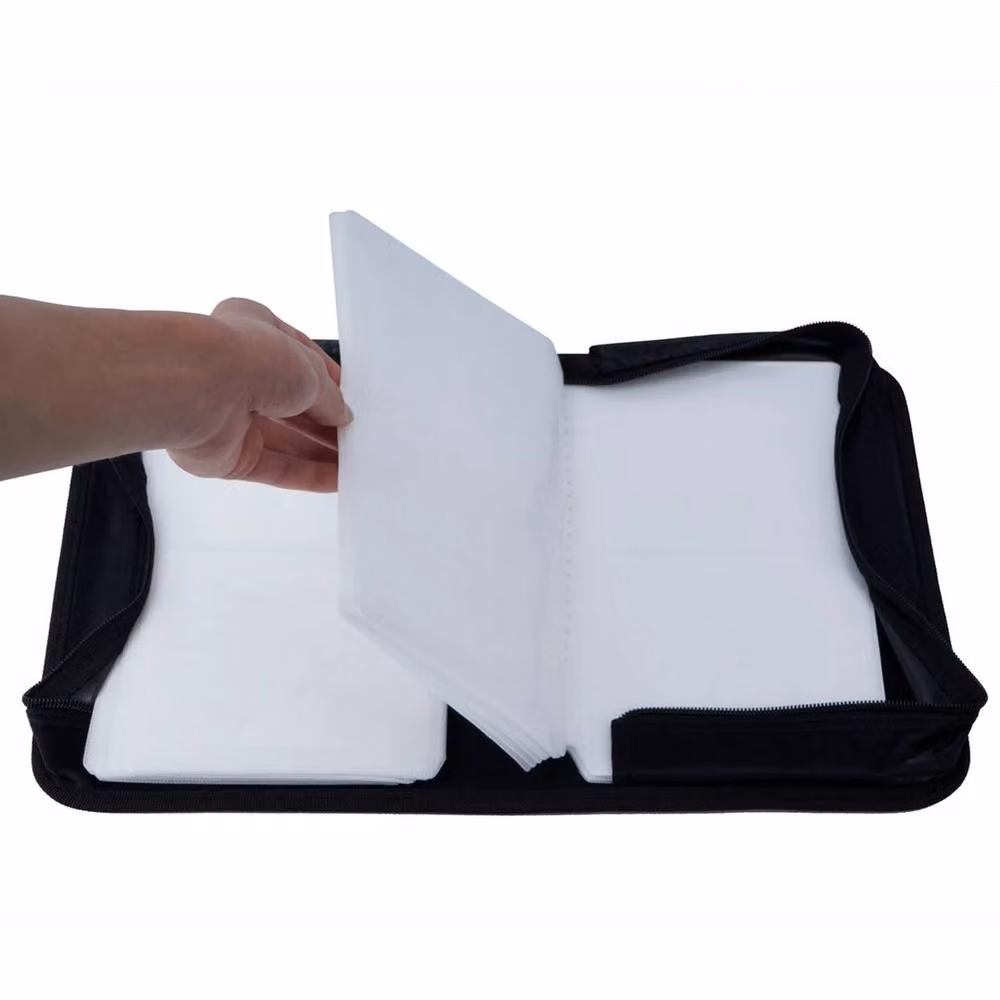 NESTLUNE Black CD, VCD and DVD Car Storage Carry Bag Case – 5