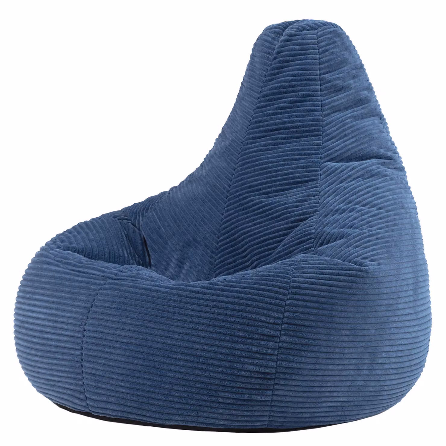 icon Dalton Corduroy Bean Bag with Polystyrene Filling, Blue – 2