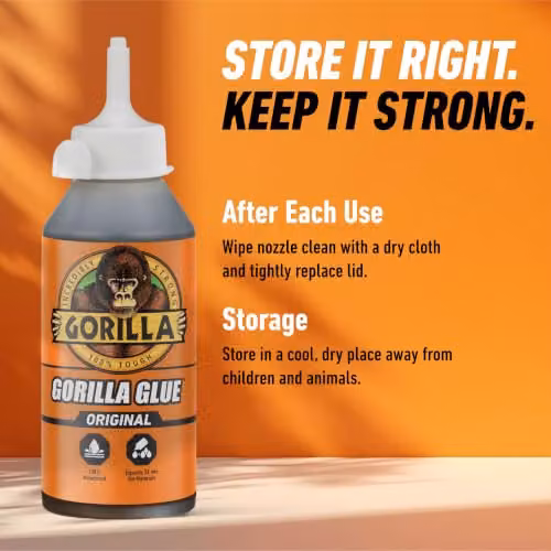 Gorilla Glue Waterproof Polyurethane Glue, 115 ml – 8