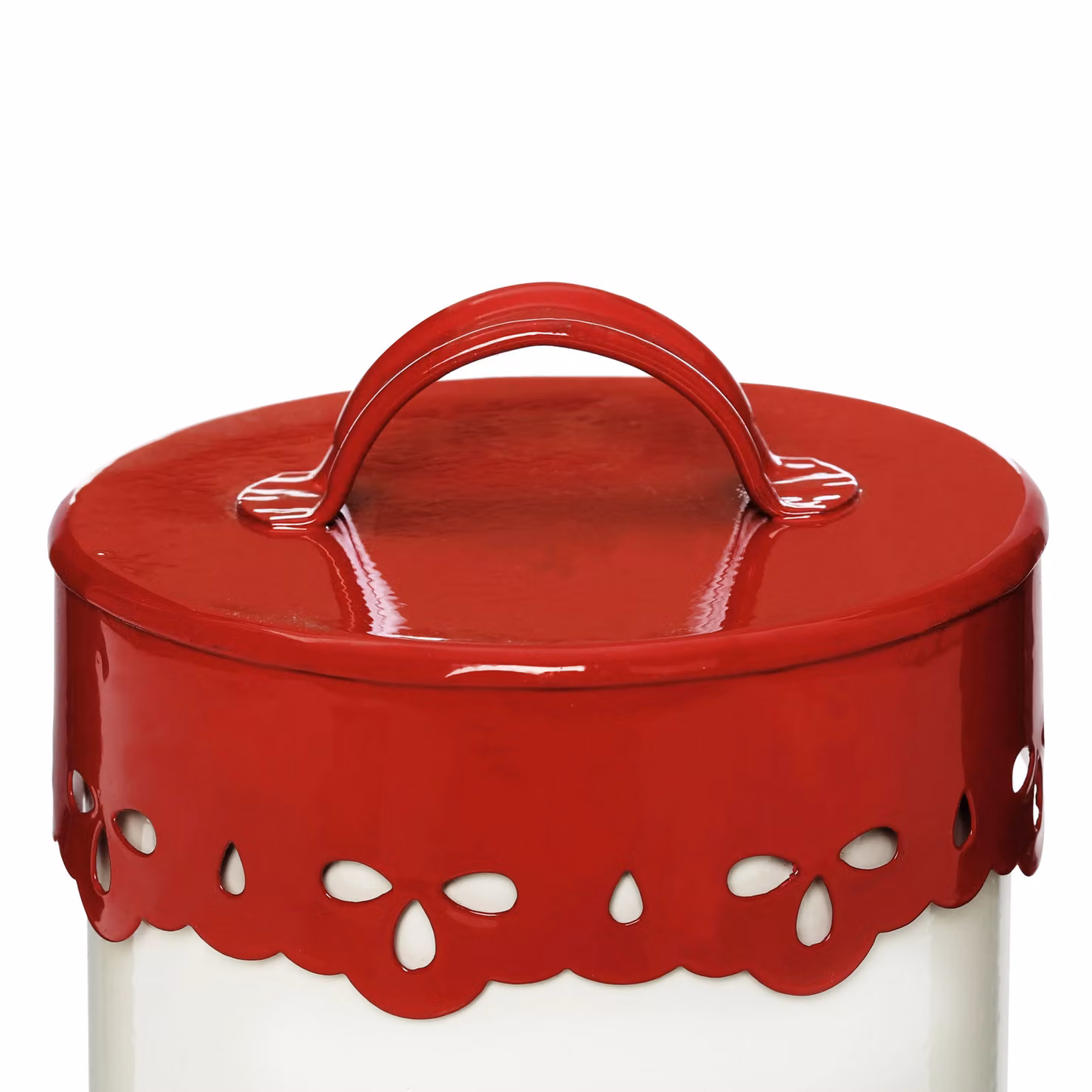 Orsina Maison by Premier Anglaise Tea, Coffee and Sugar Canister Set in Red – 2