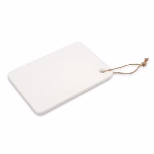 Orsina Rectangular White and Grey Marble Chopping and Serving Board