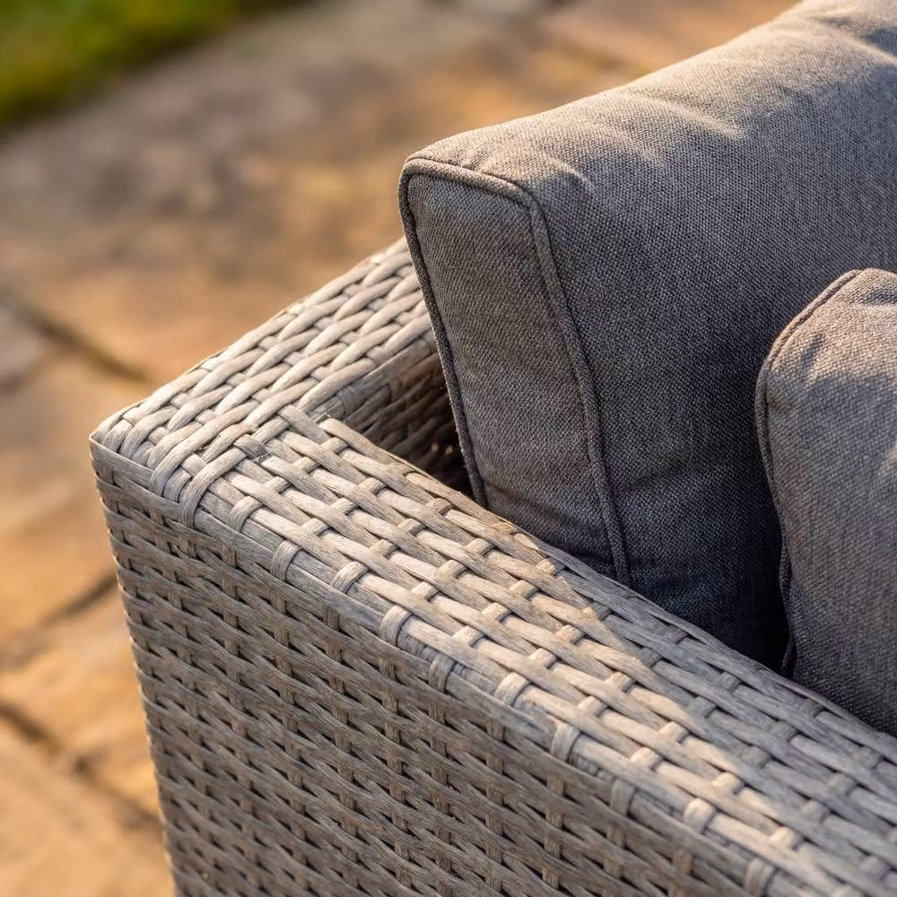 Rosewood & Stone Home Anglesey 10 Seat Large U-Shape Modular Garden Set in Grey – 2