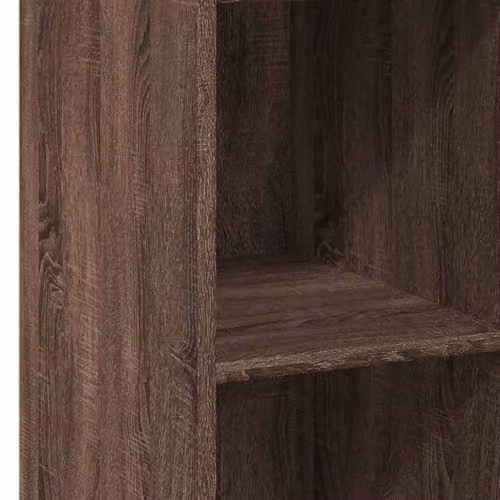 vidaXL Modern Brown Highboard in Engineered Wood, W/D/H: 40 x 41 x 124 cm – 4