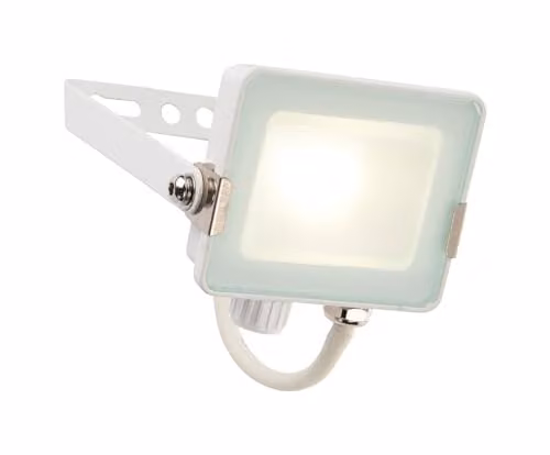 Netlighting Salde 10W LED Outdoor Wall Floodlight, White, 800lm, 4000K, IP65