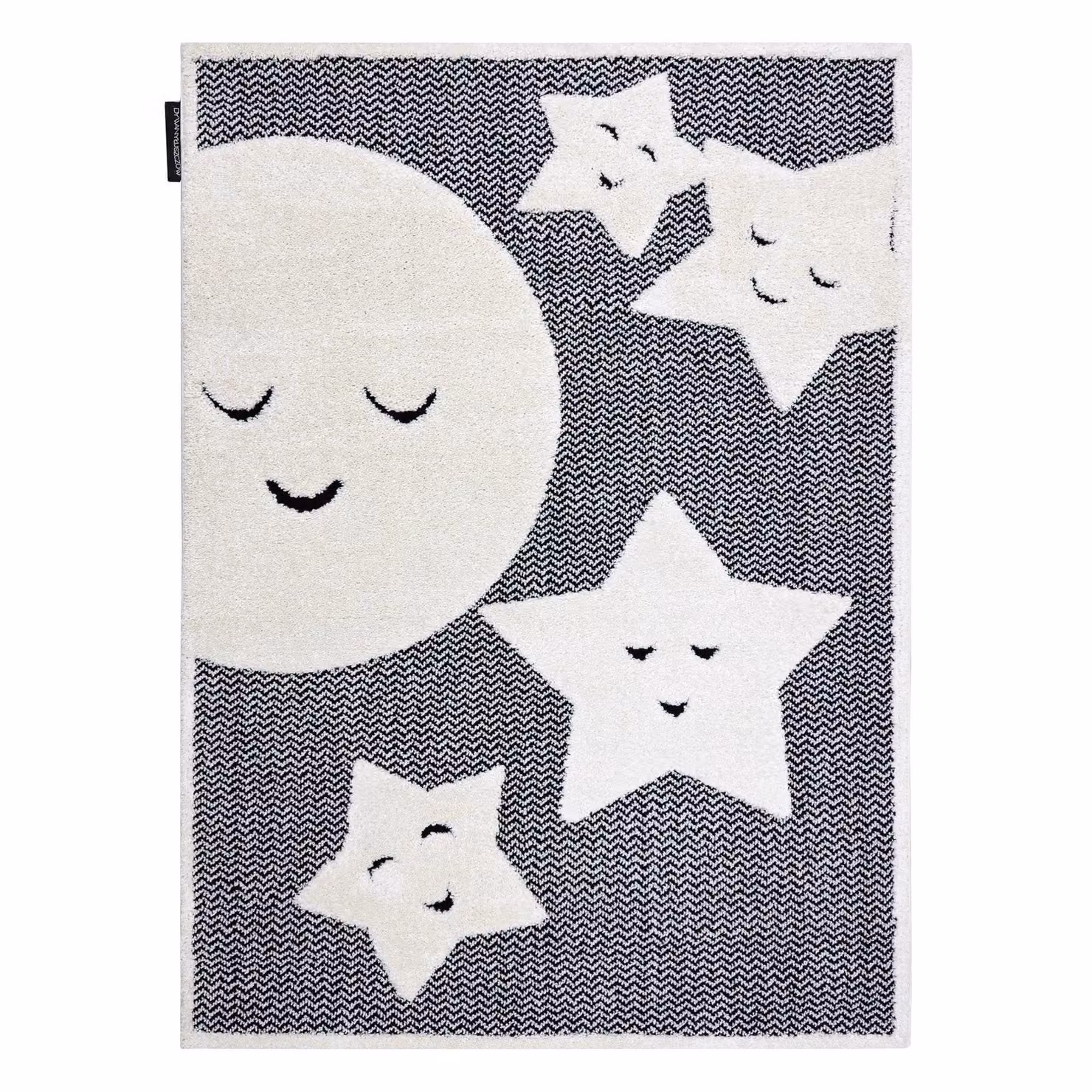 RugsX Modern Children's Rectangular Rug in Grey, W: 120 cm, L: 170 cm – 2