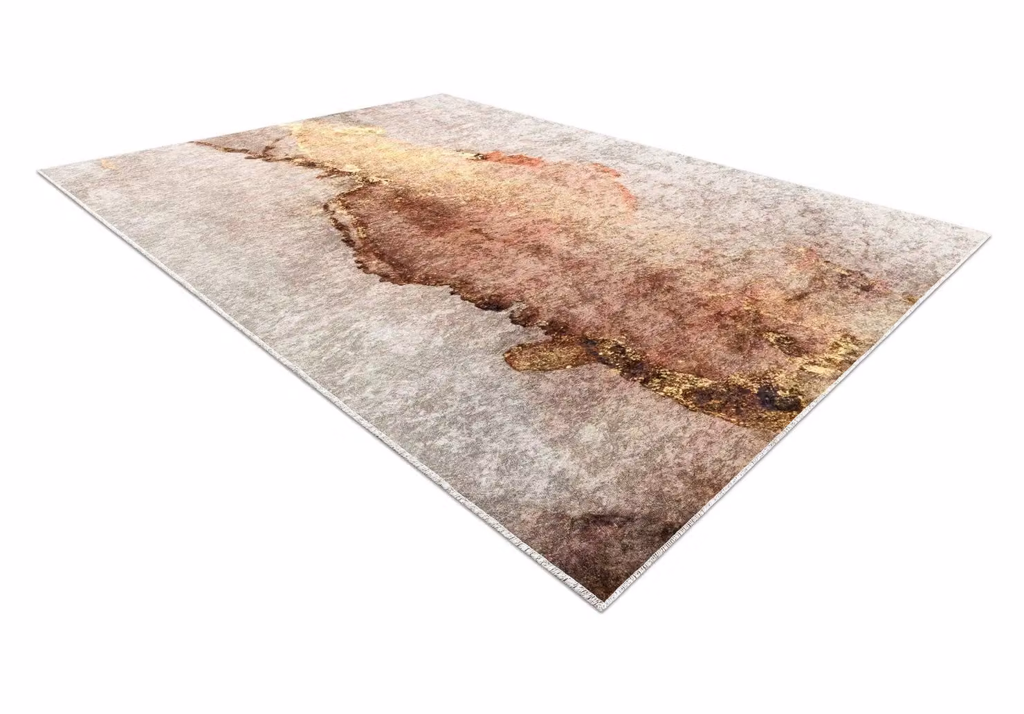 RugsX Miro Abstract Modern Rug in Beige and Multicolour, W: 120 cm, L: 170 cm – 2