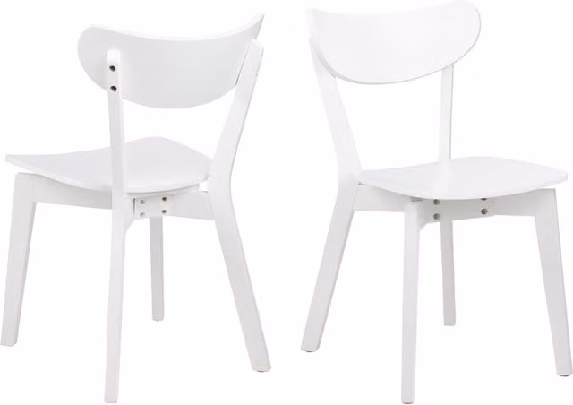 Furniture To Go Roxby Modern Dining Chair in White – 1