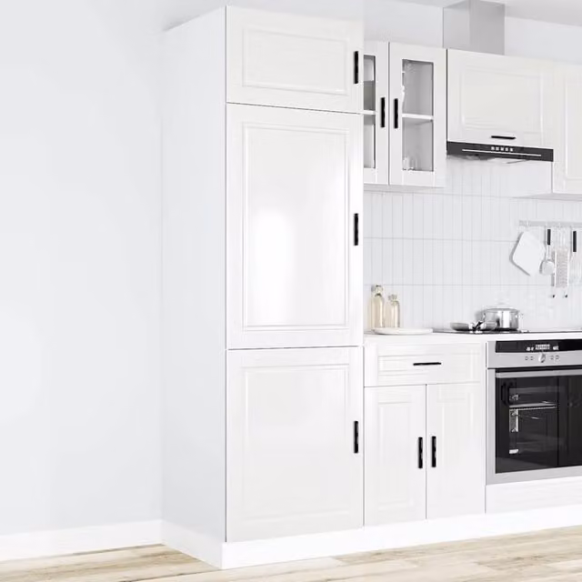 Berkfield Home Porto Wall Mounted Kitchen Cupboard in High Gloss White