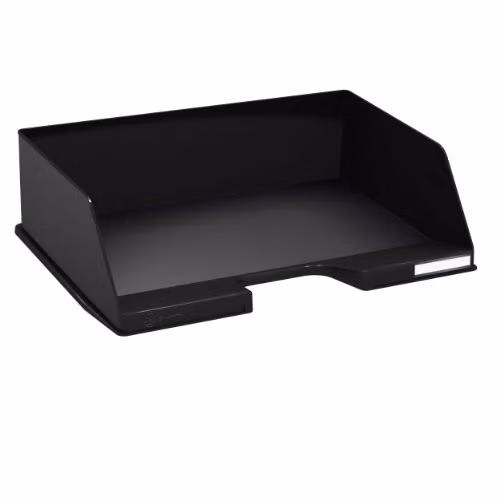 Exacompta Maxi Landscape A4 Letter Tray Combo in Black