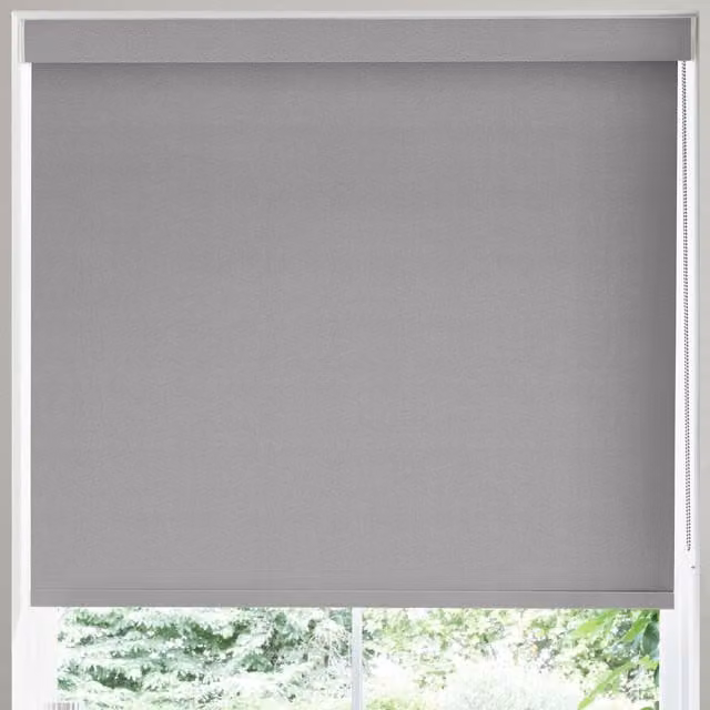 Terrys Optic Made to Measure Blackout Roller Blind in Grey