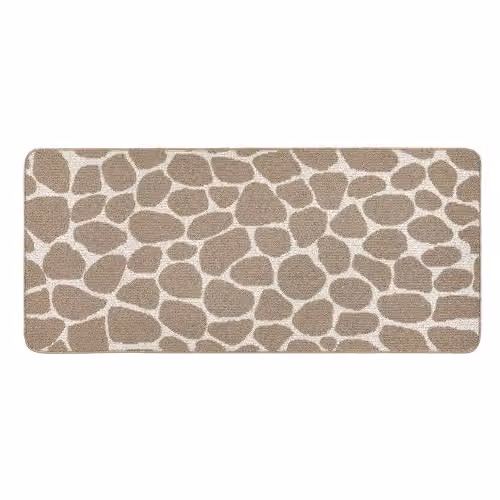 My Mat Pebble Mink Sculptured Patterned Runner, W: 67 cm, L: 150 cm – 1