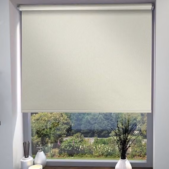 Terrys Turin Made to Measure Blackout Roller Blind in Beige