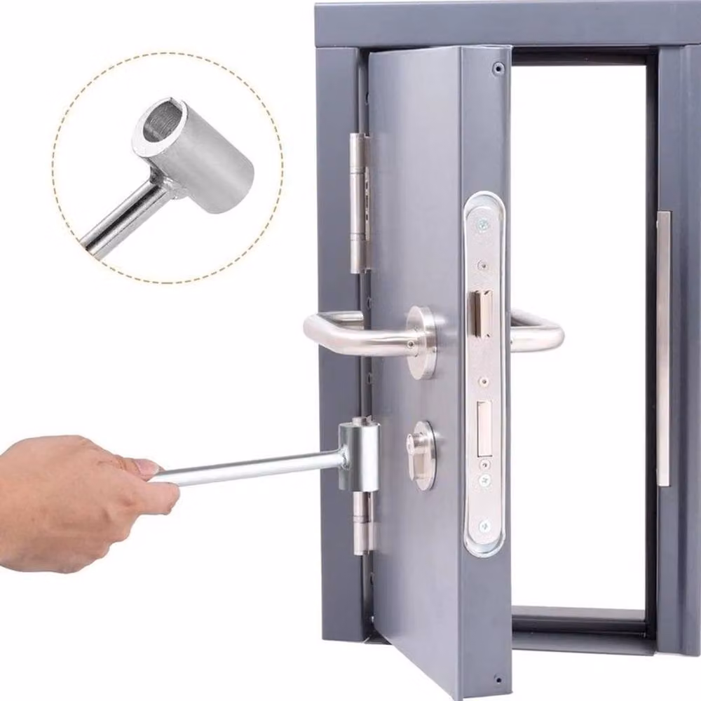 FLAVORA 2-Piece Steel Door Hinge Gap Adjusting Wrench Set in Metallic Silver, W: 520 mm – 3